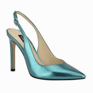 Nine West Tina Slingback Pumps - Light Green - Ireland (HR1657248)